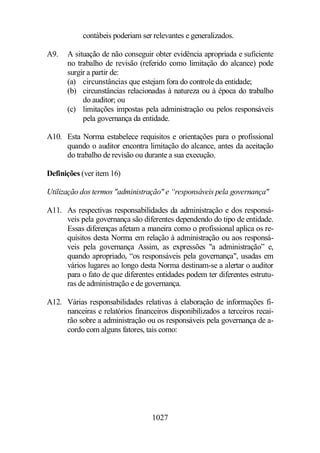 Normas Auditorias Perícia Contábil.