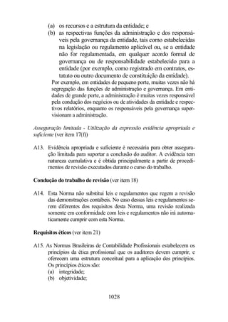 Normas Auditorias Perícia Contábil.