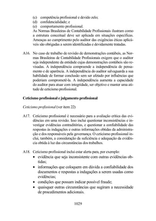 Normas Auditorias Perícia Contábil.