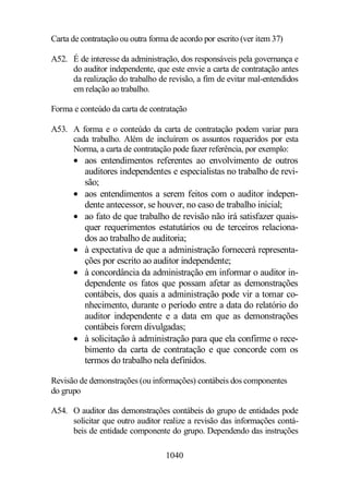 Normas Auditorias Perícia Contábil.