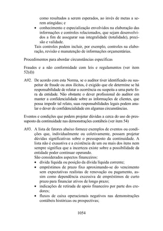 Normas Auditorias Perícia Contábil.