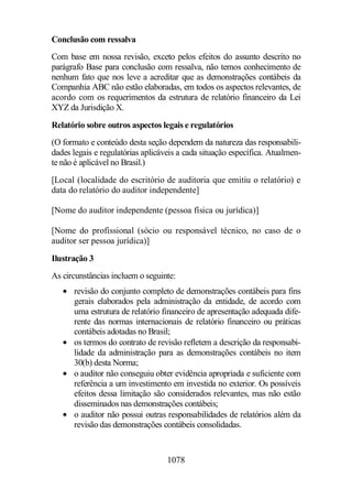 Normas Auditorias Perícia Contábil.