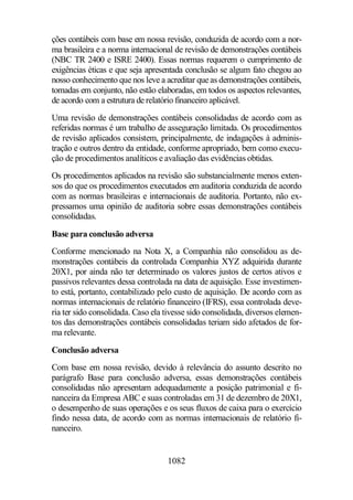 Normas Auditorias Perícia Contábil.