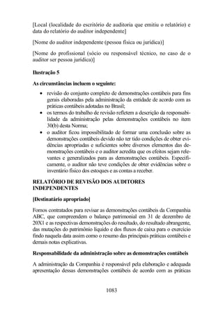 Normas Auditorias Perícia Contábil.
