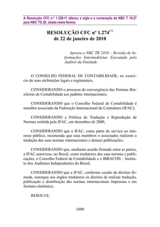 Normas Auditorias Perícia Contábil.