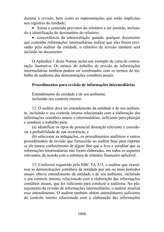 Normas Auditorias Perícia Contábil.