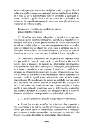 Normas Auditorias Perícia Contábil.