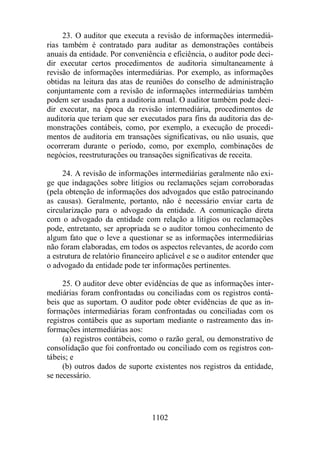 Normas Auditorias Perícia Contábil.