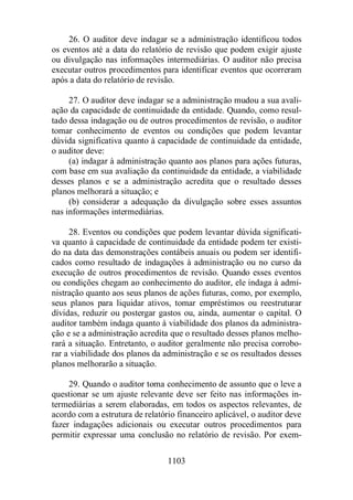 Normas Auditorias Perícia Contábil.