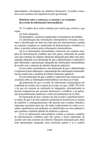 Normas Auditorias Perícia Contábil.