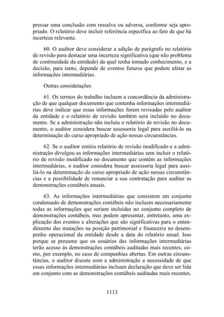 Normas Auditorias Perícia Contábil.