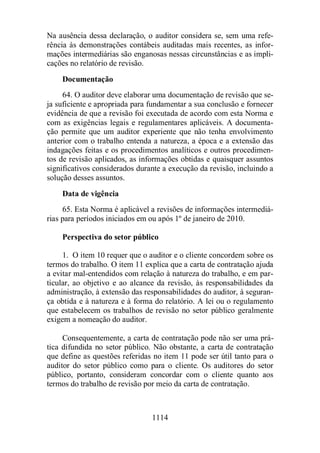 Normas Auditorias Perícia Contábil.