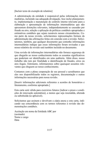 Normas Auditorias Perícia Contábil.