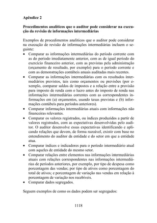 Normas Auditorias Perícia Contábil.