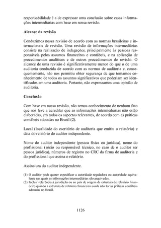 Normas Auditorias Perícia Contábil.