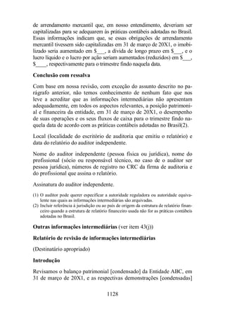 Normas Auditorias Perícia Contábil.