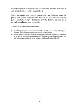Normas Auditorias Perícia Contábil.