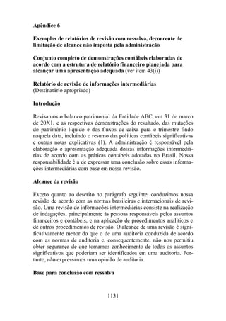 Normas Auditorias Perícia Contábil.