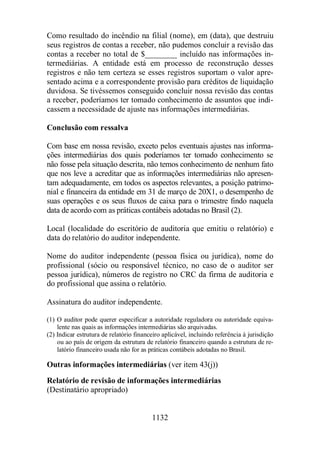 Normas Auditorias Perícia Contábil.