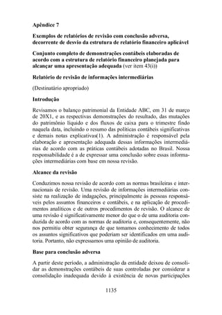 Normas Auditorias Perícia Contábil.
