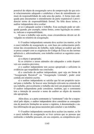 Normas Auditorias Perícia Contábil.