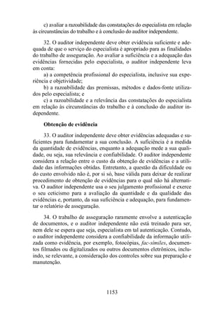 Normas Auditorias Perícia Contábil.