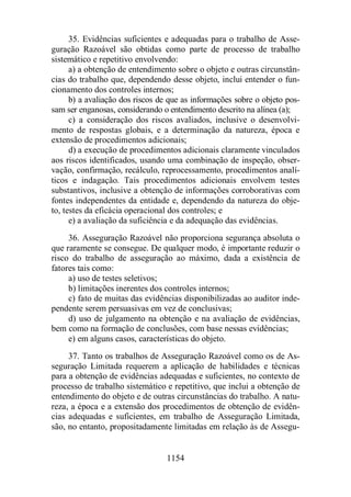 Normas Auditorias Perícia Contábil.