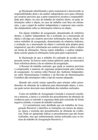 Normas Auditorias Perícia Contábil.
