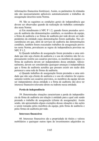 Normas Auditorias Perícia Contábil.