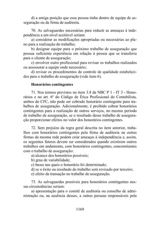 Normas Auditorias Perícia Contábil.