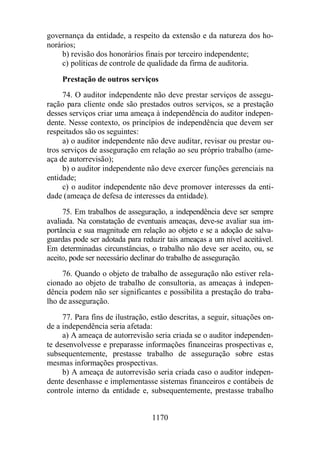 Normas Auditorias Perícia Contábil.