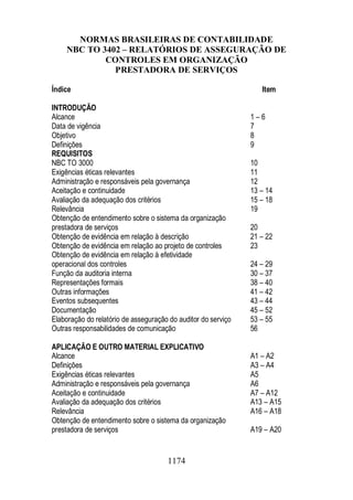 Normas Auditorias Perícia Contábil.