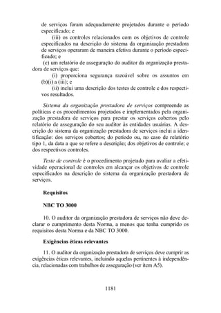 Normas Auditorias Perícia Contábil.