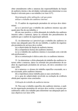 Normas Auditorias Perícia Contábil.