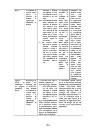 Normas Auditorias Perícia Contábil.