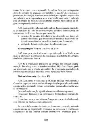 Normas Auditorias Perícia Contábil.