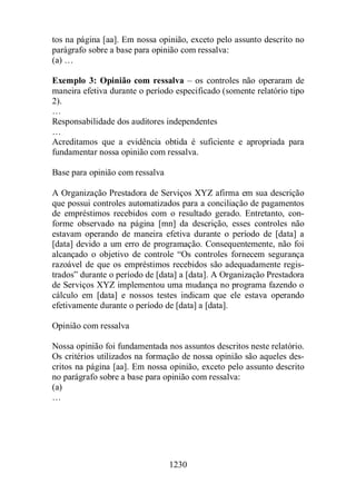 Normas Auditorias Perícia Contábil.