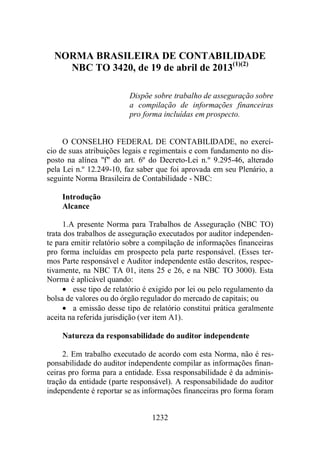 Normas Auditorias Perícia Contábil.