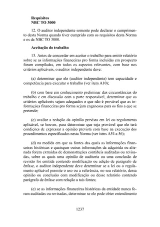 Normas Auditorias Perícia Contábil.