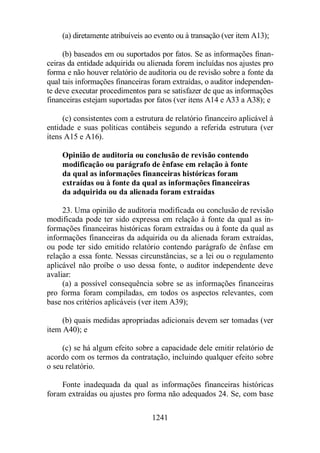 Normas Auditorias Perícia Contábil.