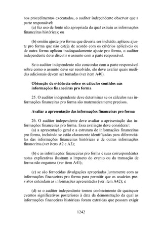 Normas Auditorias Perícia Contábil.