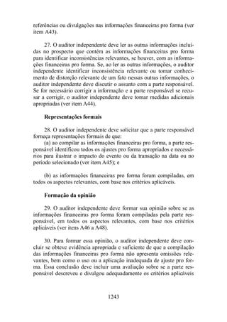 Normas Auditorias Perícia Contábil.