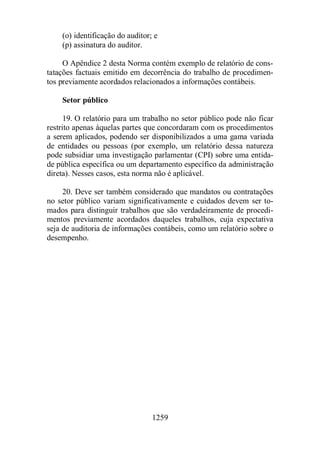 Normas Auditorias Perícia Contábil.