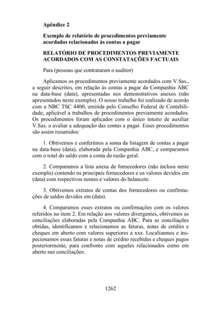 Normas Auditorias Perícia Contábil.