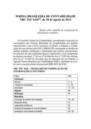 Normas Auditorias Perícia Contábil.
