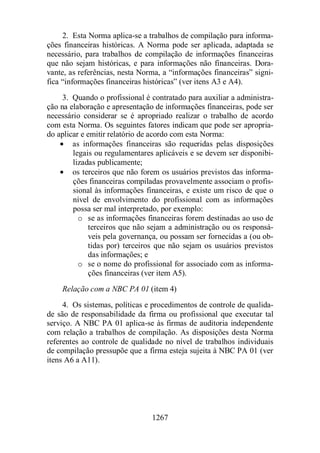 Normas Auditorias Perícia Contábil.