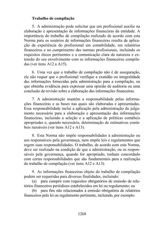 Normas Auditorias Perícia Contábil.