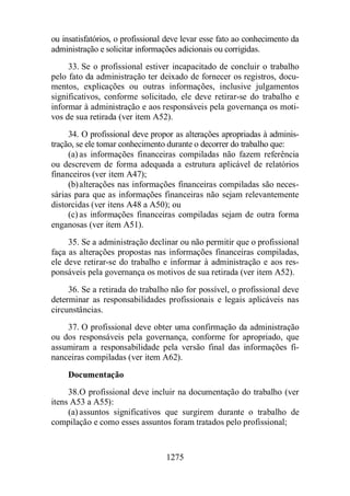 Normas Auditorias Perícia Contábil.