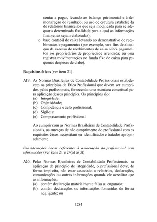 Normas Auditorias Perícia Contábil.