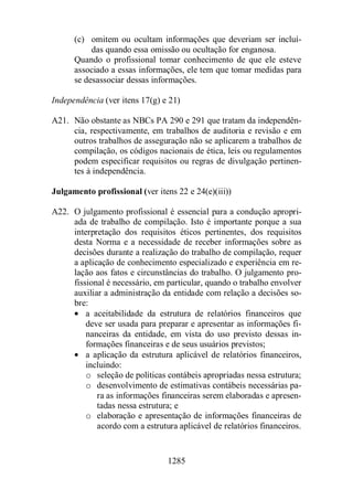 Normas Auditorias Perícia Contábil.